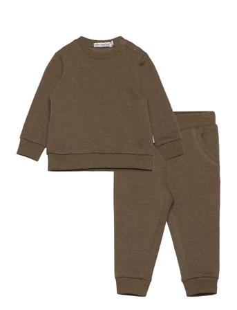 Sweat Set Brown Minymo