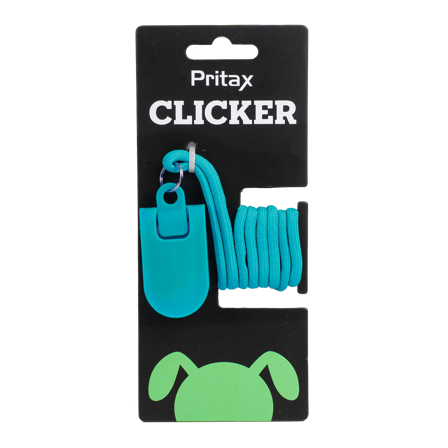 Pritax - Klikker, 6x3cm, Turkis - Hund - Hundetrening & bruksspor - Bruks & lydighet - ZOO.no