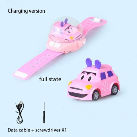 2.4G Mini Ur-Kontrol Bil Sød RC Bil Ledsager Dine Børn Gave til Drenge Børn på Fødselsdag Jul Ur RC Bil Legetøj