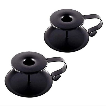 2 Metallista Kynttilänjalkaa Kynttilänpidikkeet Koti Sisustus