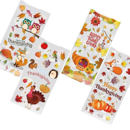 50/100 stk Thanksgiving-slikposer Slik-kagepose A A