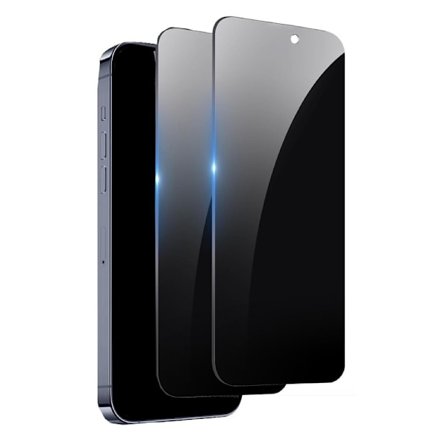 2 stk iPhone 15 Pro Max Privacy Screen Protector Privacy screen protector