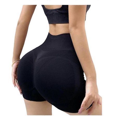 Dame Sommer Træning Gymnastik Højtaljede Yoga Shorts Scrunch Butt Løftende Booty