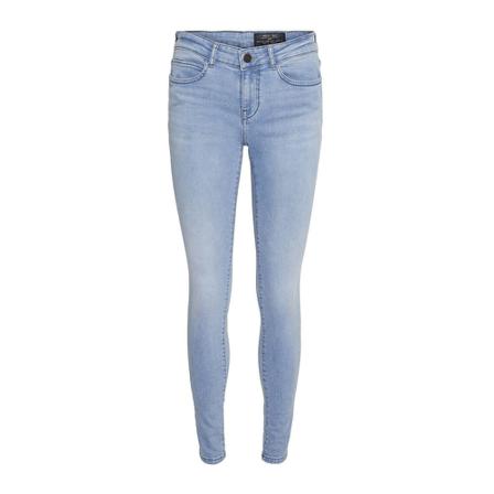 Noisy May, Skinny Jeans Blauw, Dames, Maat:W29 L32
