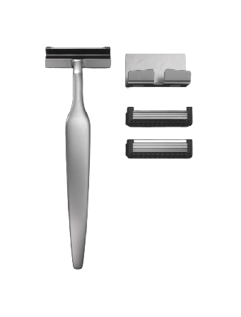 Melle Razor Kit Hårborttagning Dam Silver 0