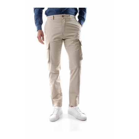 Lyle & Scott Straight Broek , Beige , Heren , Maat: W33