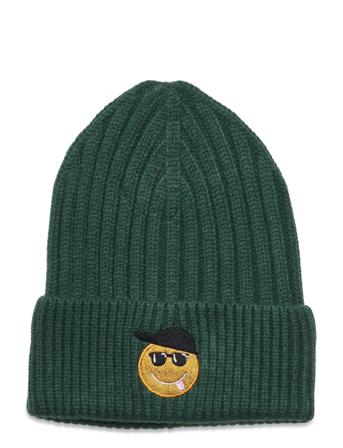 Nmnmiki Knit Hat Accessories Headwear Hats Beanies Vihreä Name It