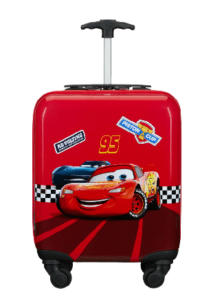 Samsonite Resväska med 4 hjul Cars Resväskor Dam Röd 45