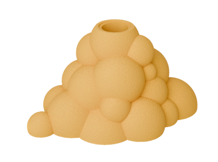 Dazzle & Dawn Bubble Lysestake-for-LED-lys Fuzzy-Peach H7