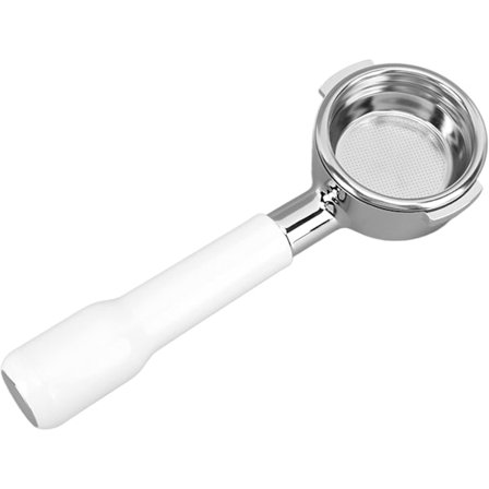 Professionel 58mm Bundløs Portafilter – Rustfrit Stål 2-Øret Design til Gaggia Espressomaskiner, Inkluderer Præcisionskurv til