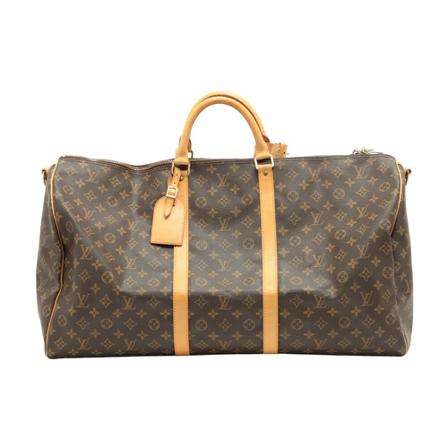 Louis Vuitton Vintage Pre-owned Weekend Tass , Bruin , Dames , Maat: ONE Size Vintage Tassen