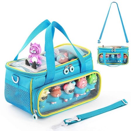 [LLC] Bæretaske til Toniebox, Tonie figurer, Toniebox startsæt, hovedtelefoner, ladestation taske