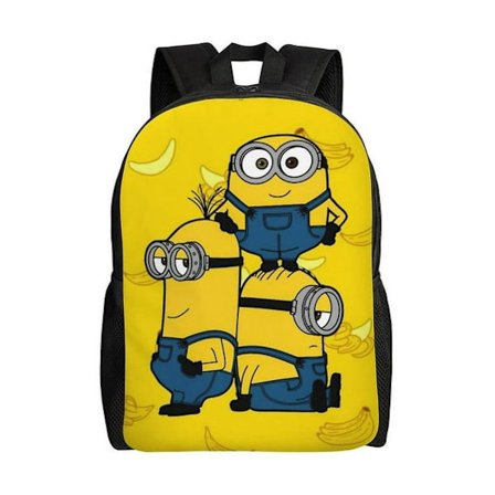 Minions-reppu teini-ikäisille, koululaukku, kangasreppu kannettavalle tietokoneelle, unisex-HXN1727