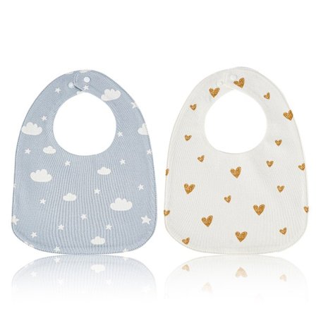 2 stk. Baby Smekker, Siklesmekker for Unisex Gutter Jenter, Myke Bomullsmekker for Tannfrembrudd og Sikling