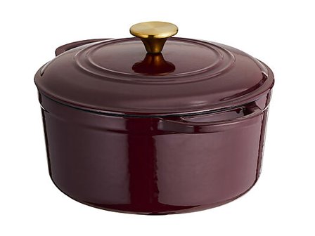 INVITE Støpejernsgryte Emaljert 4L/24,5cm Ember Maroon