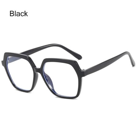 Clear Lens Briller Brilleinnfatning SVART SVART