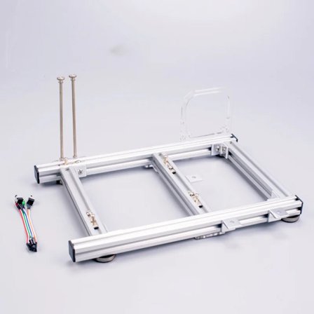 DIY Åben Ramme Aluminium Legering Computer PC Kabinet Overclocking Test Platform til Lille ITX Bundkort DIY Computer ITX Kabinet~06285