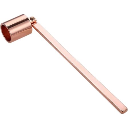 Kynttilänsammutin ruostumatonta terästä, kynttilän sammutin, sydänsammutintarvike (ruusukulta)