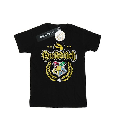 Harry Potter Quidditch Crest Bomull T-shirt för flickor 12-13 år B