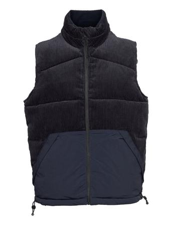 Slhthomas Cord Vest W Blue Selected Homme