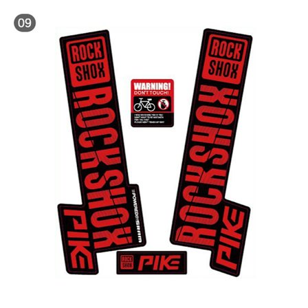 Etuhaarukkatarra Rock Shox SID Road Bike MTB Race -kilpailuun