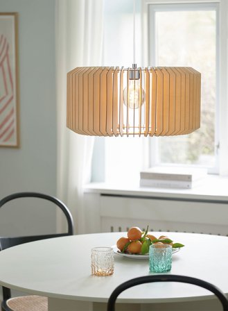 Asti taklampe Ø50 - natur