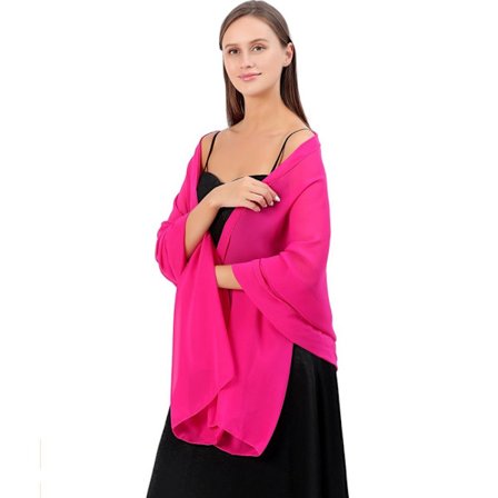 Iltapuvut Huivi Lady Cape Wraps ROSE RED ROSE RED Rose Red_YF