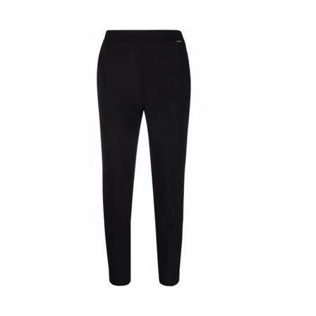 Elisabetta Franchi, Cropped Trousers Zwart, Dames, Maat:XS