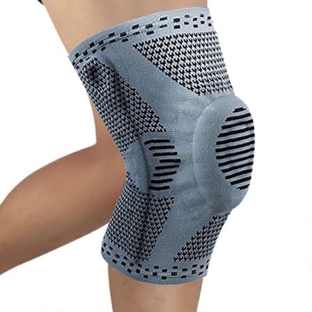 Professionelle knæstøtter, støtte til knækompressionsmanchetter til mænd og kvinder med patella-gelpuder og sidestabilisatorer, medicinske 