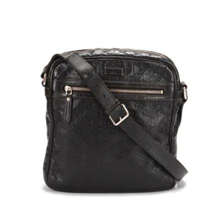 Gucci Vintage Pre-ownedLeathergucci-bags Sort, Herre Vintage Tasker, Størrelse: ONE Size