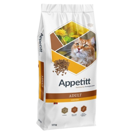 APPETITT - Cat Adult Chicken 10 kg - Katt - Kattefôr & kattemat - Tørrfôr for katt - ZOO.no