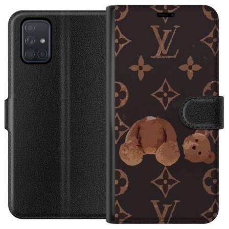 Samsung Galaxy A71 Lommeboketui Teddy Trist LV Glad