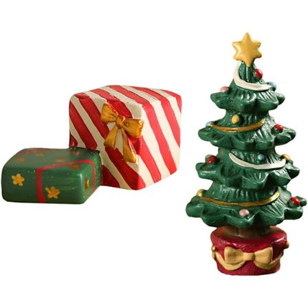 Hantverk dekoration akvarium prydnad harts jul