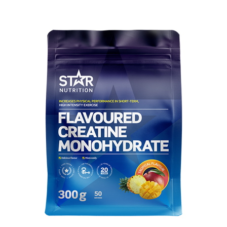 Star Nutrition Maustettu kreatiinimonohydraatti 300 g