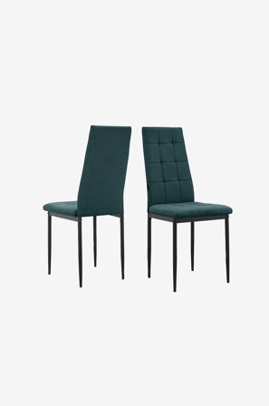 Loft24 - Matstol 2-pack Becca - Grön - Stolar - Från Homeroom