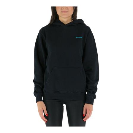 Sporty & Rich, Hoodies Czarny, Kobieta, Rozmiar: XS
