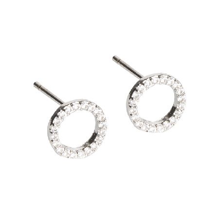 pfgSTOCKHOLM Nora Örhänge Örhängen Dam Silver ONESIZE