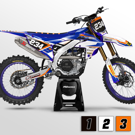 Sada Polepů 24MX Yamaha Dajmond - Yamaha PW 50 1980-2025