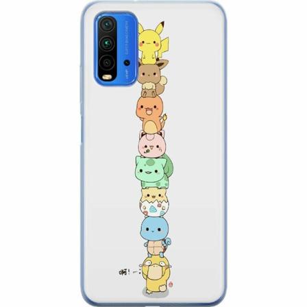Xiaomi Redmi 9t Genomskinligt Skal Pokemon