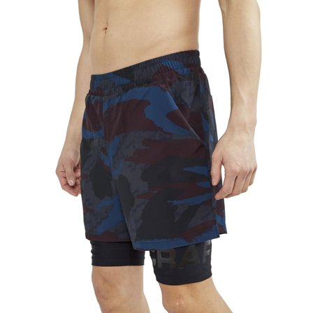 Craft Men's Adv Charge 2-in-1 Shorts Men workout shorts Black XL