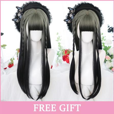 Syntetiska Peruker I Mitten Av Syntet Auburn Mjuk Syntetisk Peruk