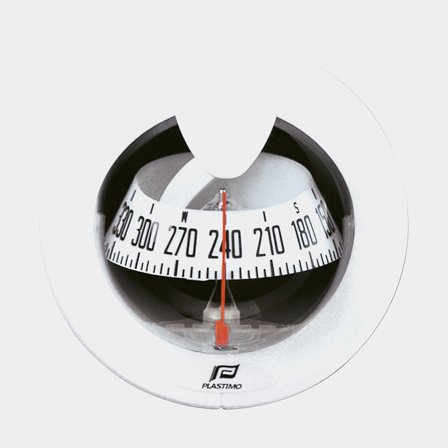 Kompass Plastimo Offshore 75 skott vit vit konisk ros