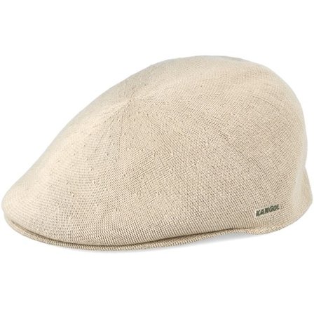 Kangol - Beige flatcap Keps - Bamboo 507 Beige Flat Cap @ Hatstore