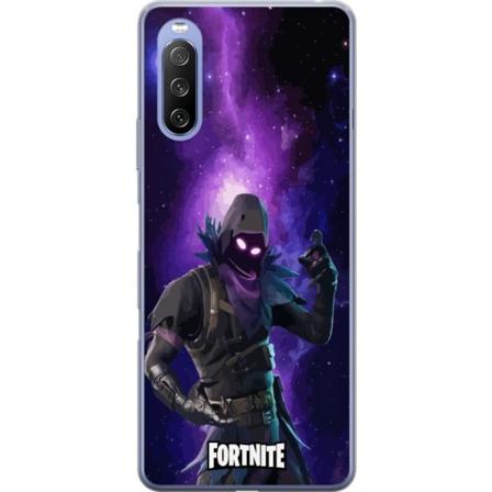 Sony Xperia 10 III Lite Läpinäkyvä kuori Fortnite