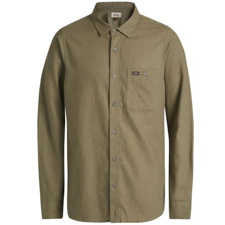 Lundhags Ekren Solid Ms LS Shirt Clover