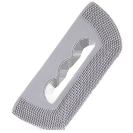 Hårfjerningsbørste - Kattebørste - Kattekam - Børste mod kattehår - Anti-fældning - Pelspleje - Grå