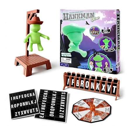 Magnetiskt Hänga Gubbe Spel Spanska Engelska Ordgissningsspel Familjekul Interaktivt Brädspel Födelsedag Julklapp(h)