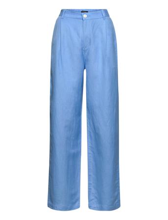 Ragna Linen Pleat Blue Lindex