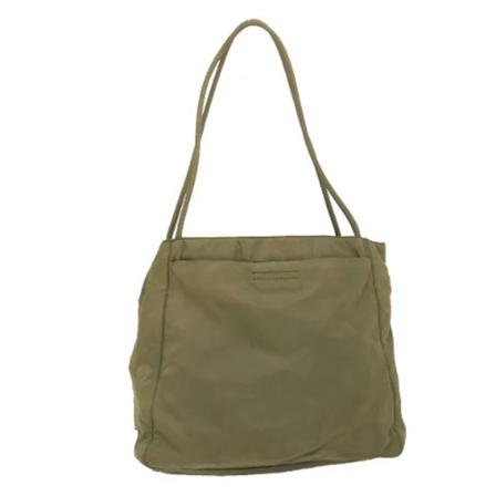 Prada Vintage Pre-owned Nylon totes Brun, Dame Vintage Tasker, Størrelse: ONE Size