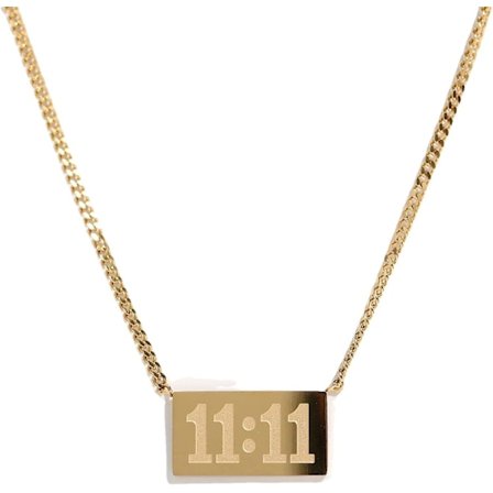 Numero 1111 Kaulakoru Naisille Miehille 111 222 333 444 555 666 777 888 999 Numerologia Kaulakoru 18k Päällystetty Hieno Kaulakorut Tytöille Pojille